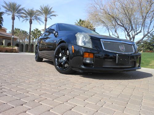 2005 cadillac cts v..no reserve/v8/navi/sunr/5.7l 6 speed/prestine cond/22k/rims