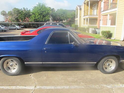 1969 chevrolet el camino custom standard cab pickup 2-door 5.0l