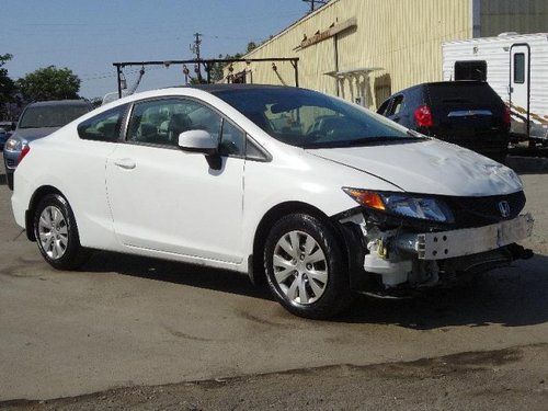 2012 honda civic ex damaged salvage runs! economical low miles export welcome!!