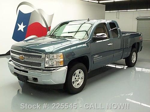 2012 chevy silverado lt ext cab z71 4x4 6-passenger 8k texas direct auto