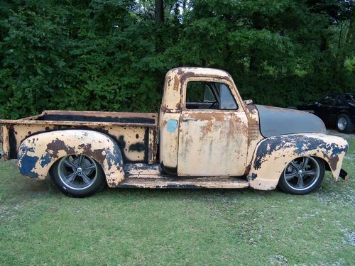 1953 chevy 3100 truck,project,ratrod,collectible,3 window,barn find,hotrod,