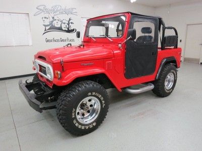 1974 toyota "land cruiser" 4x4 "body off" restoration w/ modifications /upgrades