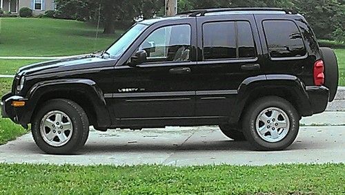 2002 jeep liberty limited sport utility 4-door 3.7l