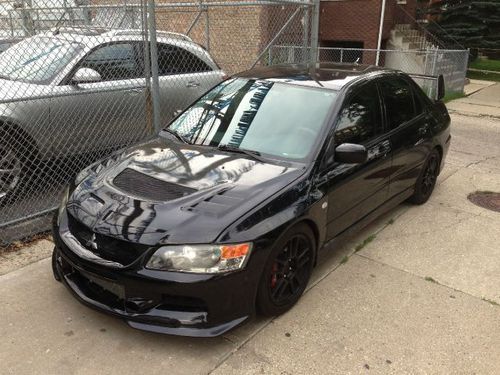 2006 mitsubishi lancer evolution ix - carbon fiber hood/trunk, tasteful mods!