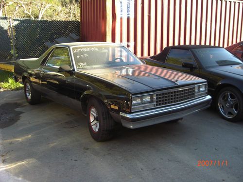 1979 chevrolet el camino base standard cab pickup 2-door 5.0l