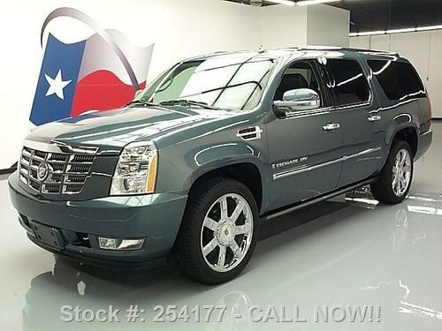 2009 cadillac escalade esv sunroof nav rear cam dvd 61k texas direct auto