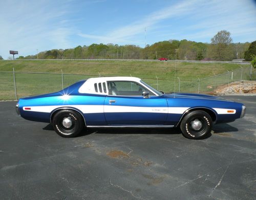1974 dodge charger se, p code 400 high performance, auto, fact. air, loaded!