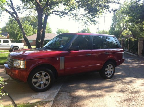 2006 range rover hse