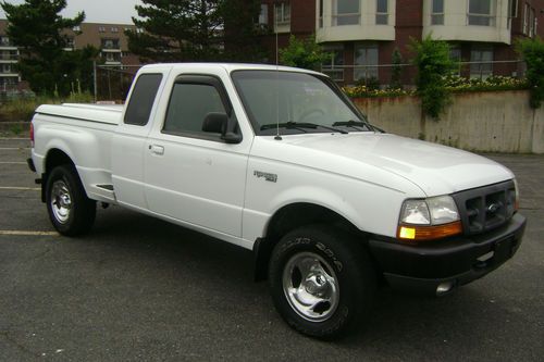 1998 ford ranger xlt stepside extended cab pickup v6 auto 4x4 clean! no reserve!