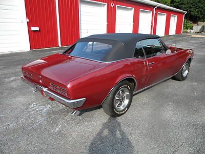 1967 Firebird Convertible, 350ci/320hp, 100 PICS, Four Speed, PS,PB, 1968, 1969, image 4