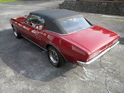 1967 Firebird Convertible, 350ci/320hp, 100 PICS, Four Speed, PS,PB, 1968, 1969, image 7
