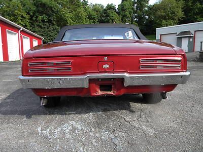 1967 Firebird Convertible, 350ci/320hp, 100 PICS, Four Speed, PS,PB, 1968, 1969, image 9
