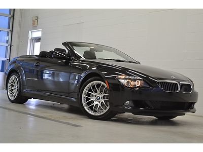 08 bmw 650i convertible sport cold weather 23k financing leather navigation