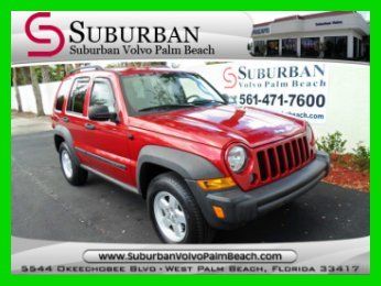 2007 jeep liberty sport 3.7l v6 4wd automatic financing available florida