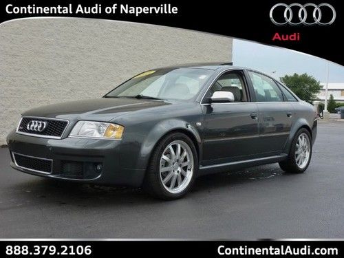 4.2l quattro awd navigation bose 6cd/cass heated leather sunroof only 62k miles!