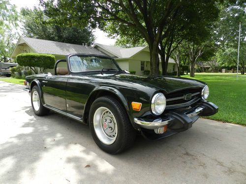 1976 triumph tr6 convertible 2-door 2.5l, all original