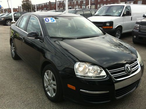 2005 vw jetta 2.5 loaded black/black wholesale to the public