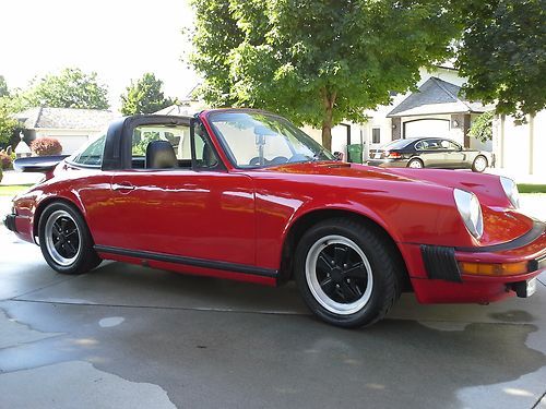 1976 porsche 911 s targa 2-door 2.7l