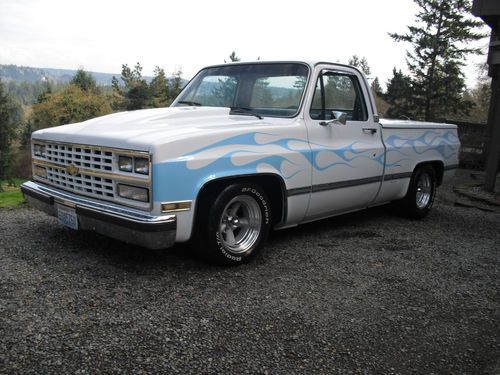 1985 chev swb lowered silverado