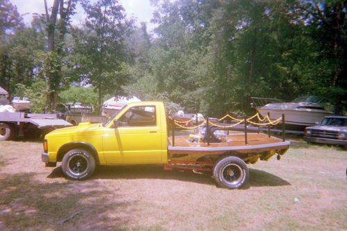 1982 s10 show truck     454 rear engine rear wheel drive!