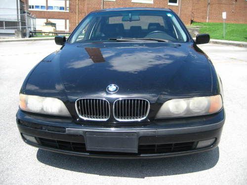 1998 BMW 540i  SIX SPEED!!  BLACK LEATHER SEATS!! LOADED!!, image 5