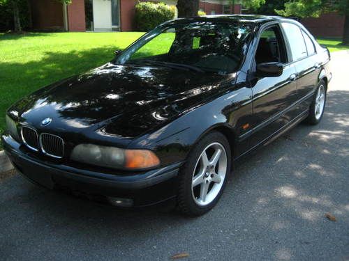 1998 BMW 540i  SIX SPEED!!  BLACK LEATHER SEATS!! LOADED!!, image 6