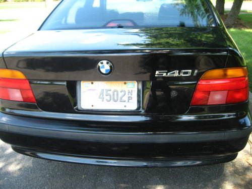 1998 BMW 540i  SIX SPEED!!  BLACK LEATHER SEATS!! LOADED!!, image 14