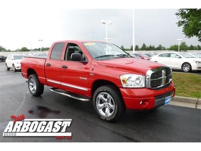 2008 ram 1500 laramie - hemi - 4x4 - heated leather - premium infinity stereo