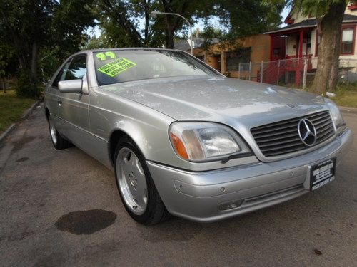 1999 mercedes-benz cl600 base coupe 2-door 6.0l