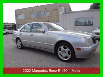 2002 e430 4m used 4.3l  automatic awd sedan premium bose outstanding condition