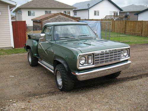 Sell used 1977 Dodge Shortbox 4 X 4 Power Wagon in Whitecourt, Alberta ...
