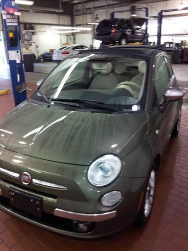 2012 fiat 500 c lounge convertible 2-door 1.4l