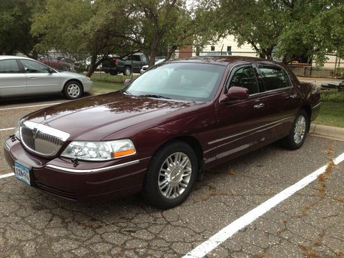 2008 lincoln town car signature limited