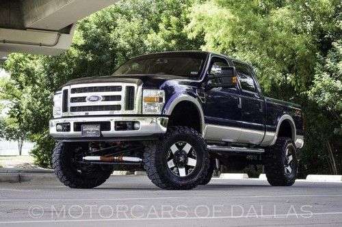 2008 ford 250 lariat 4x4 dully dog tuner planet audio subwolfer lift kit