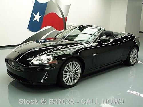 2010 jaguar xk convertible nav vent seat 19" wheels 23k texas direct auto