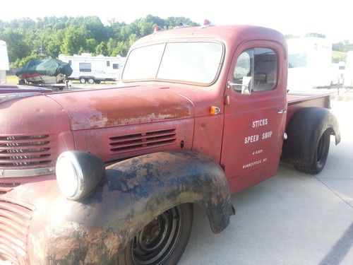 1946 dodge pickup rat rod 350/350 auto s10 frame **head turner** awesome ride