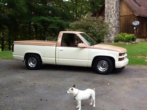 1993 chevy shortweelbase pickup lowered 350motor 700r transmission fuel exhaust