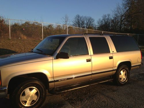 1999 chevrolet suburban lt 4x4