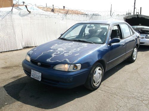 1998 toyota corolla, no reserve