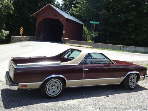 1982 chevrolet el camino conquista standard cab pickup 2-door 3.8l