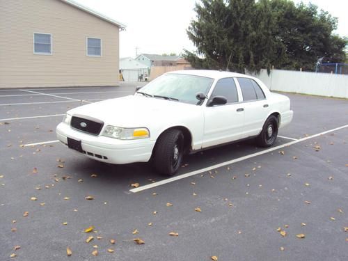 2008 ford crown victoria police interceptor sedan nice us govt owned low reserve