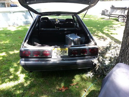 1987 Ford Mustang LX Hatchback 2-Door 5.0L, image 4