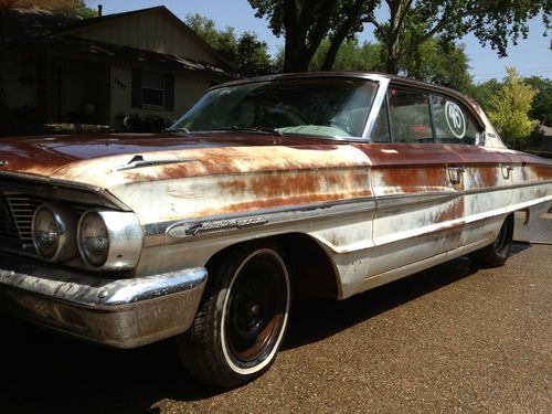 Rare project galaxie 500 thunderbird special buckets and a 390 z car fastback ac