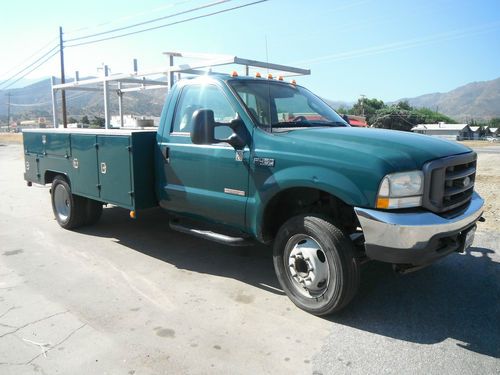 2003 ford f-450 super duty service bed 2 wheel drive