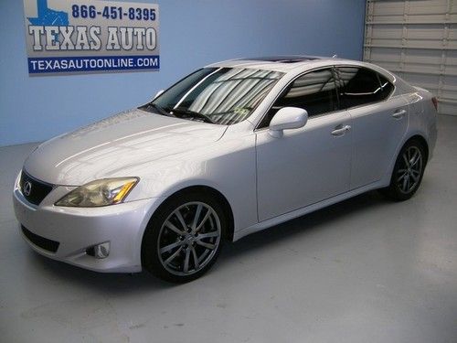 We finance!!!  2008 lexus is 250 sport 6-speed roof leather 1 own texas auto