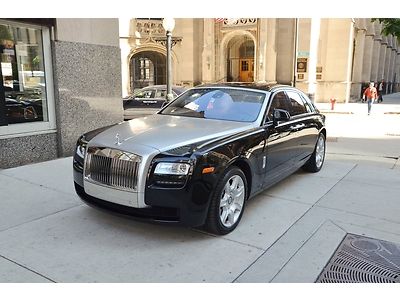 2012 rolls royce ghost.  diamond black with moccasin.