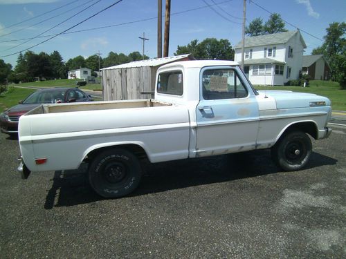 Rare 1968 four wheel drive short box f100