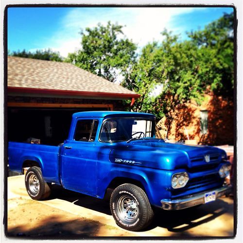 1960 ford f100 truck styleside low reserve