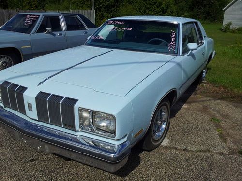 1978 oldsmobile cutlass supreme  no reserve