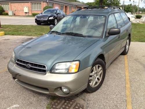 2002 subaru legacy outback wagon 4-door 2.5l